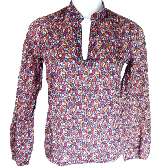 Lucky Brand Tops - Lucky Brand Vintage Y2K Printed Blouse